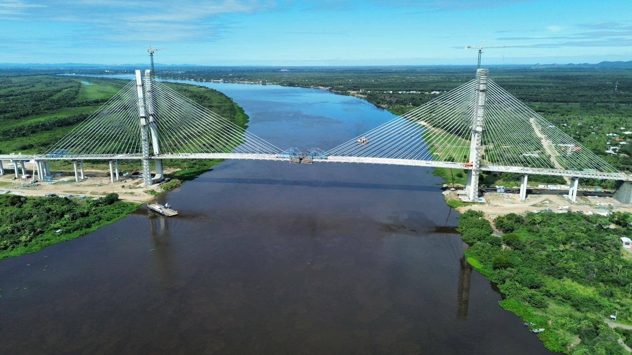 Puente Bioceánico: 90% de avance en obra crucial
