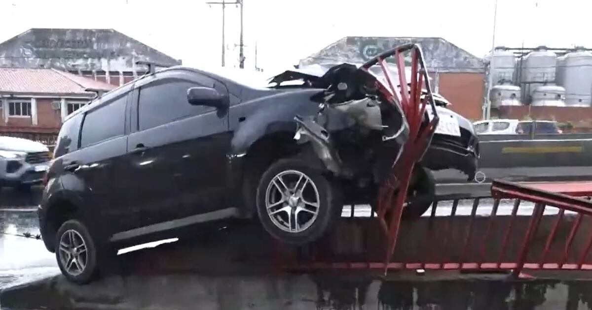 Accidente de tránsito en avenida Madame Lynch deja solo daños materiales