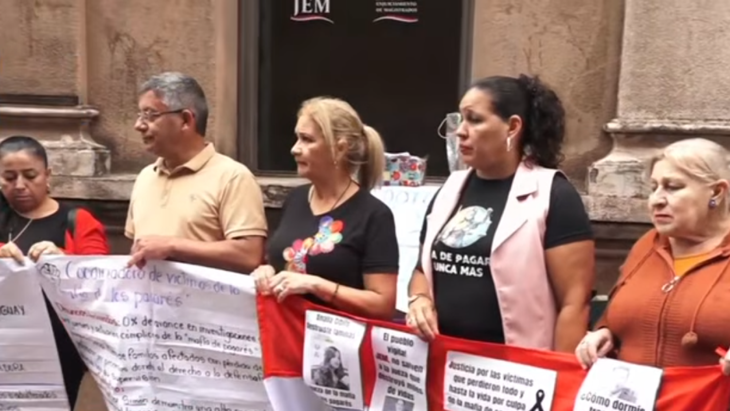 Víctimas de la mafia de los pagarés “aplazaron” a ministros de la Corte