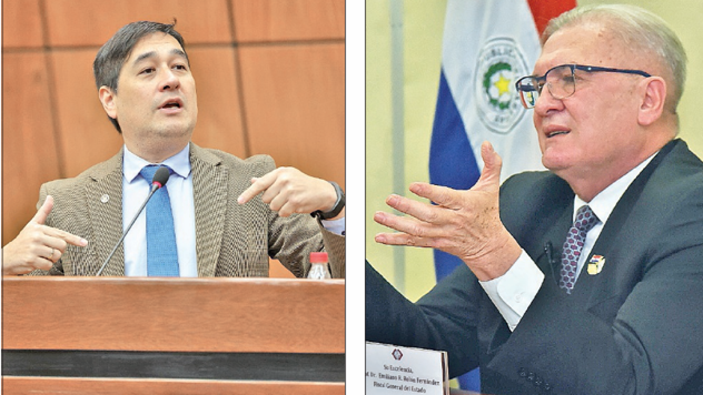 Forte confronto entre Emiliano Rolón e Eduardo Nakayama