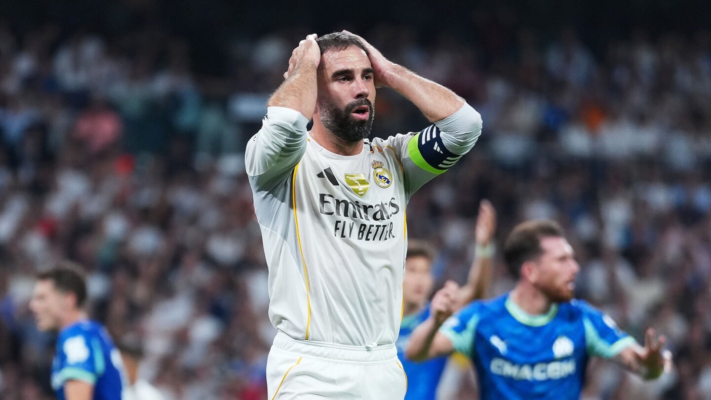 Dani Carvajal estará ausente por lesão até quase o final da temporada