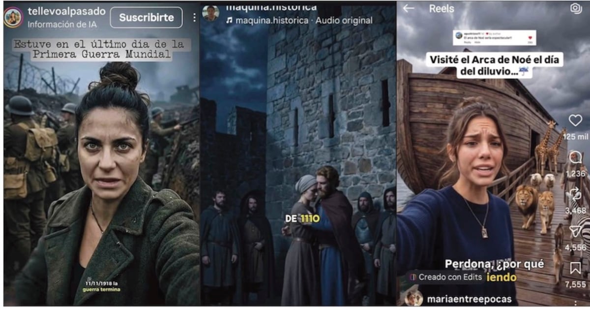 Viajar no tempo: a nova tendência digital que conquista as redes sociais
