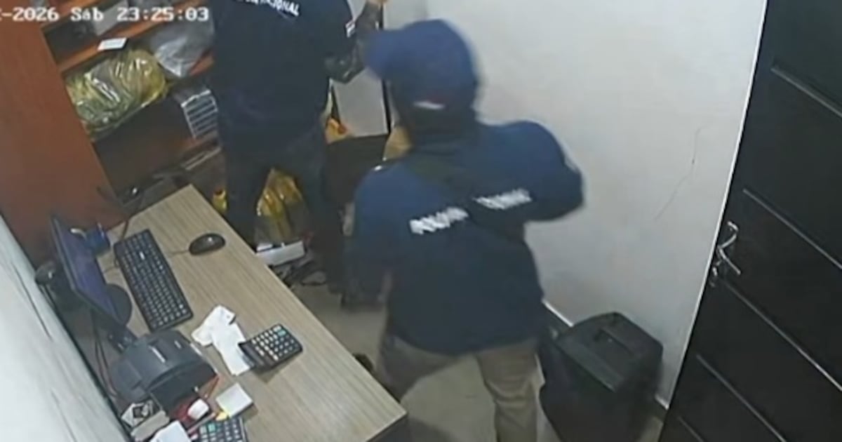 Minga Guazú: três delinquentes roubaram G. 10 milhões de posto de combustível