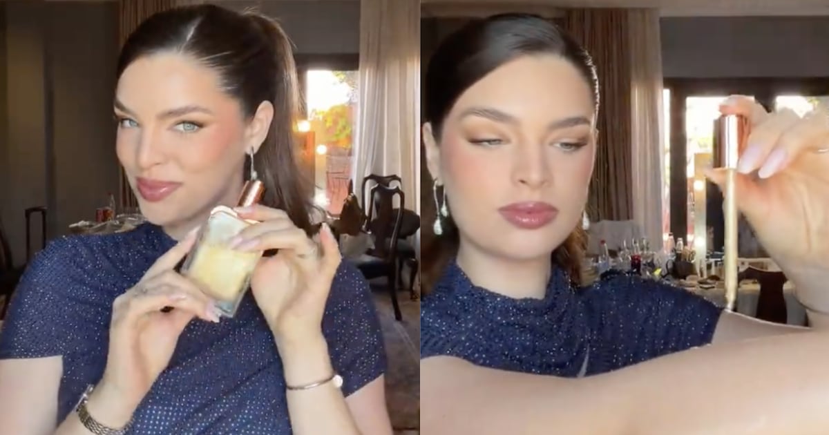 Nadia Ferreira lanza su nuevo producto de belleza 'Shimmering Glow Oil'