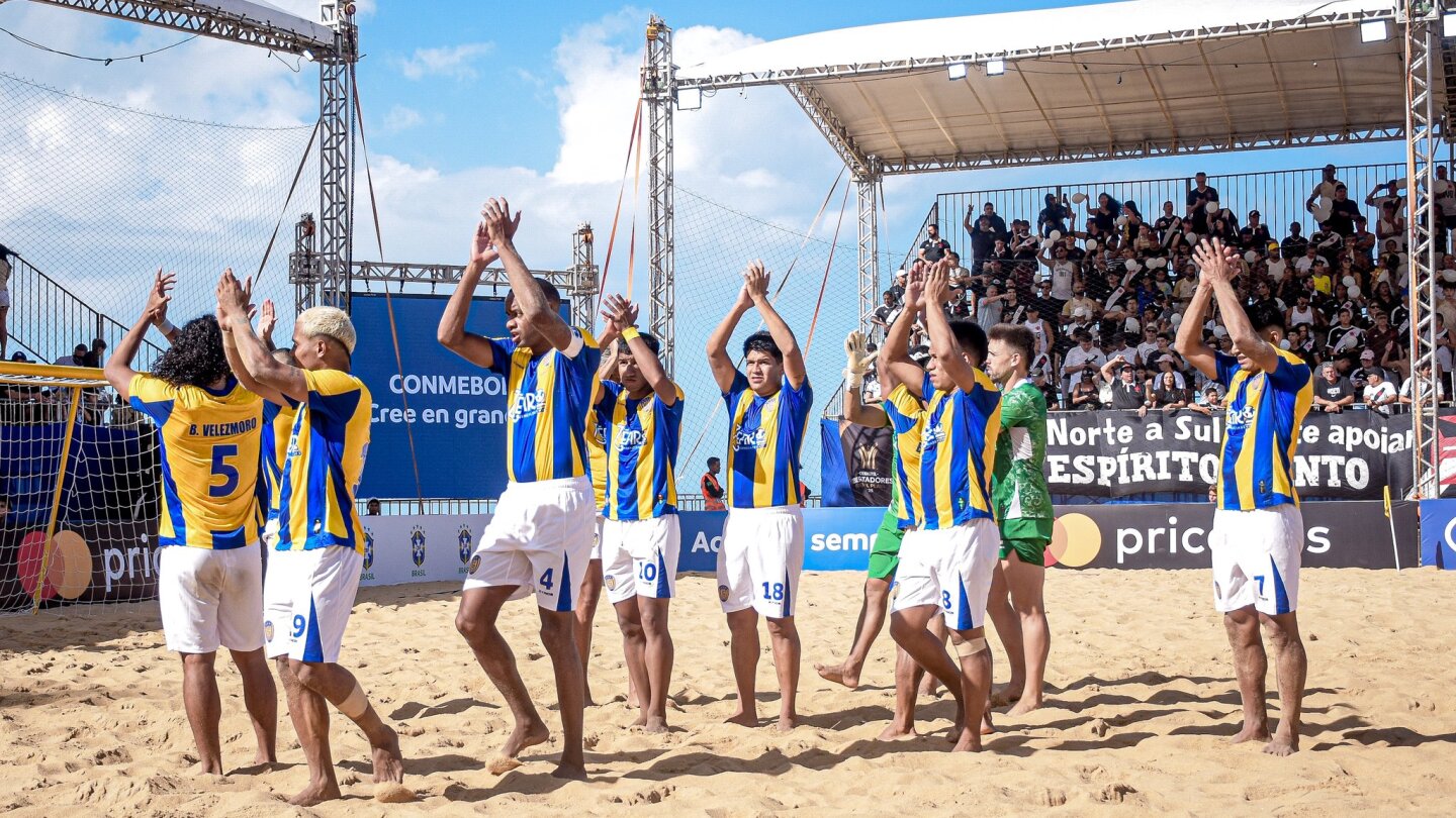 Sportivo Luqueño buscará la medalla de bronce en la Copa Libertadores de fútbol de playa