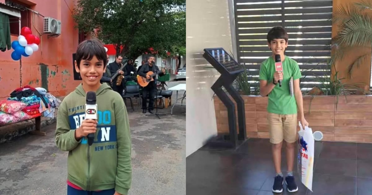 La historia de resiliencia del “mini periodista” que emociona a todo Paraguay