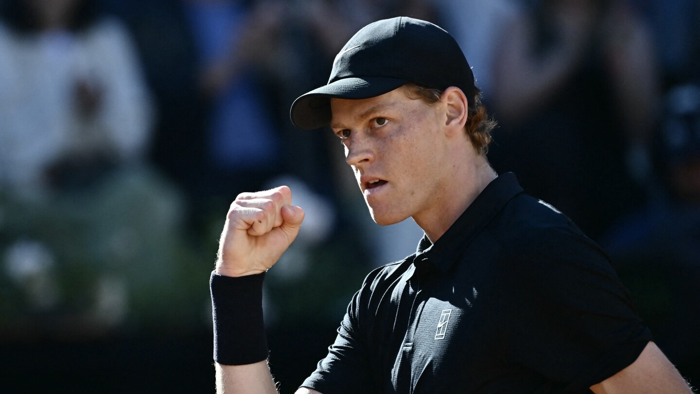 Sinner escribe historia al conquistar el Masters 1000 de Roma