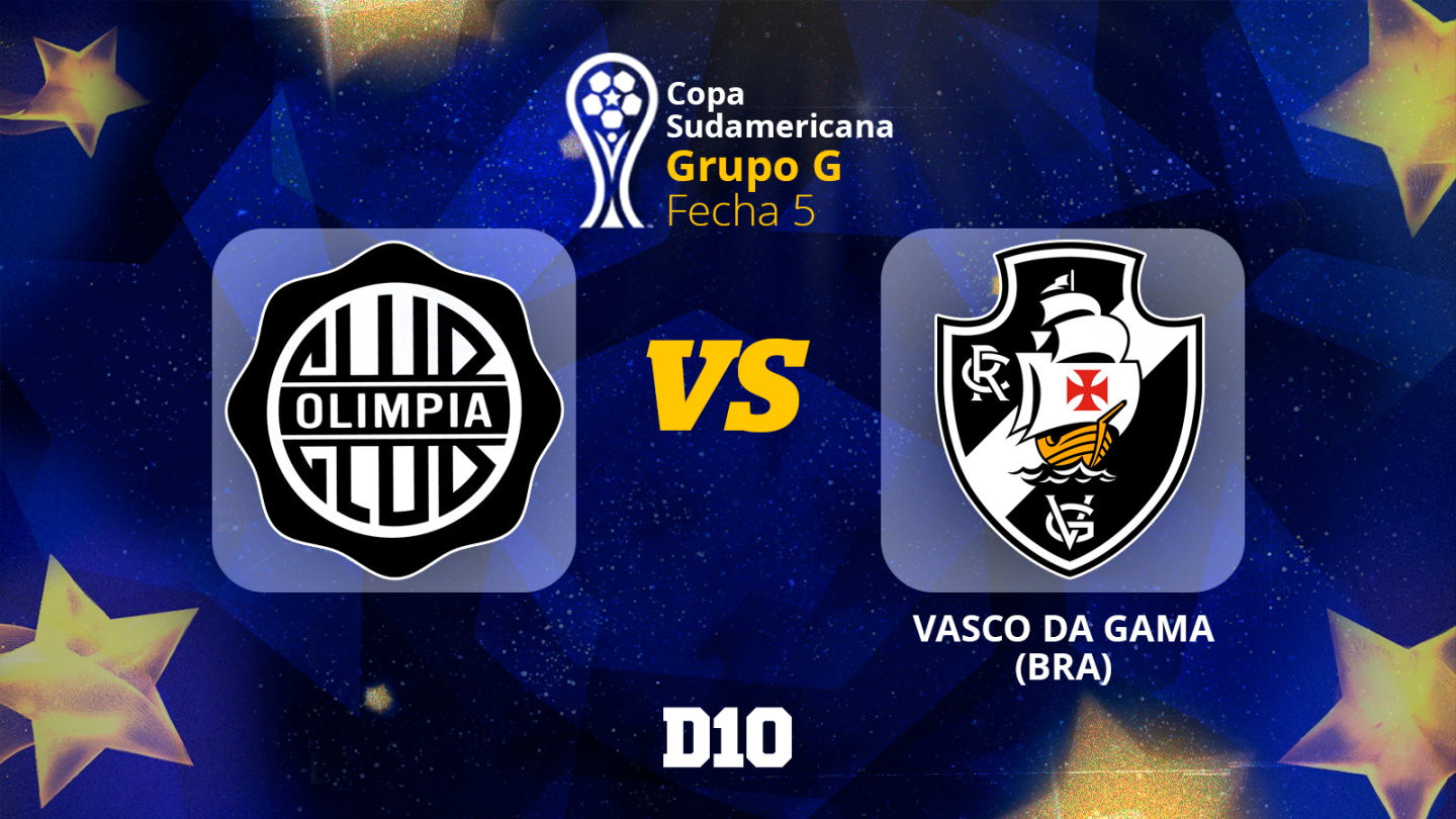 Olimpia enfrenta a Vasco da Gama en Copa Sudamericana