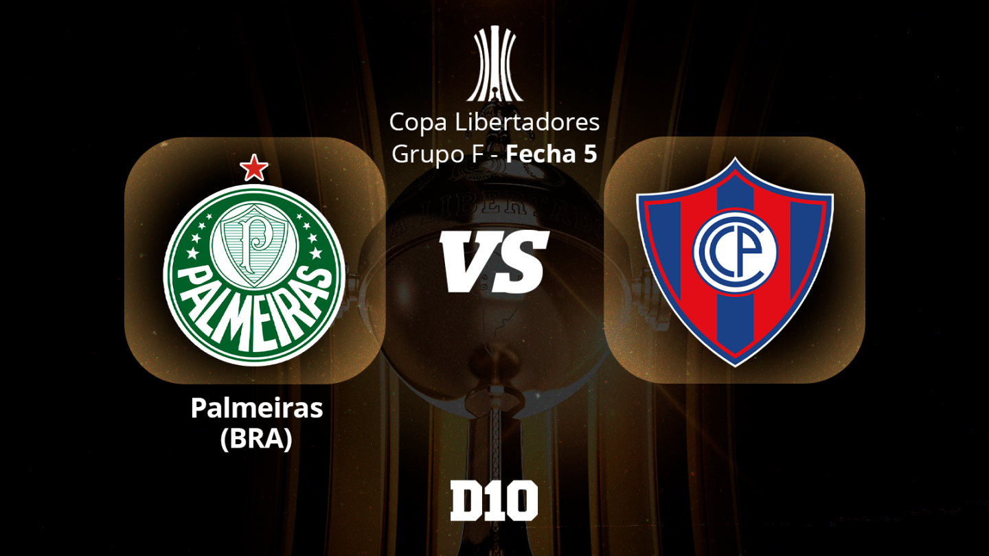 Palmeiras vs. Cerro Porteño: Paso a paso