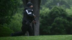 Agentes del Servicio Secreto abaten a un sospecho de un tiroteo afuera de la Casa Blanca