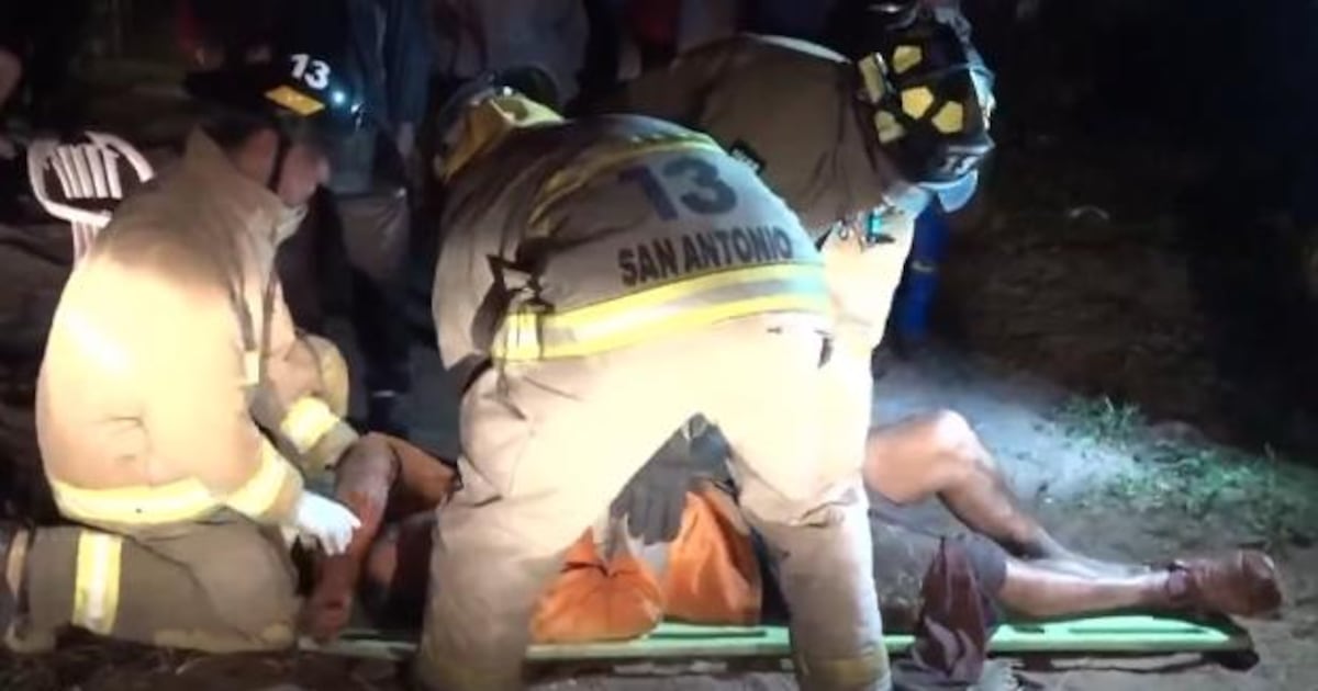 San Antonio: dos ladrones fueron sacados de circulación con balines de goma