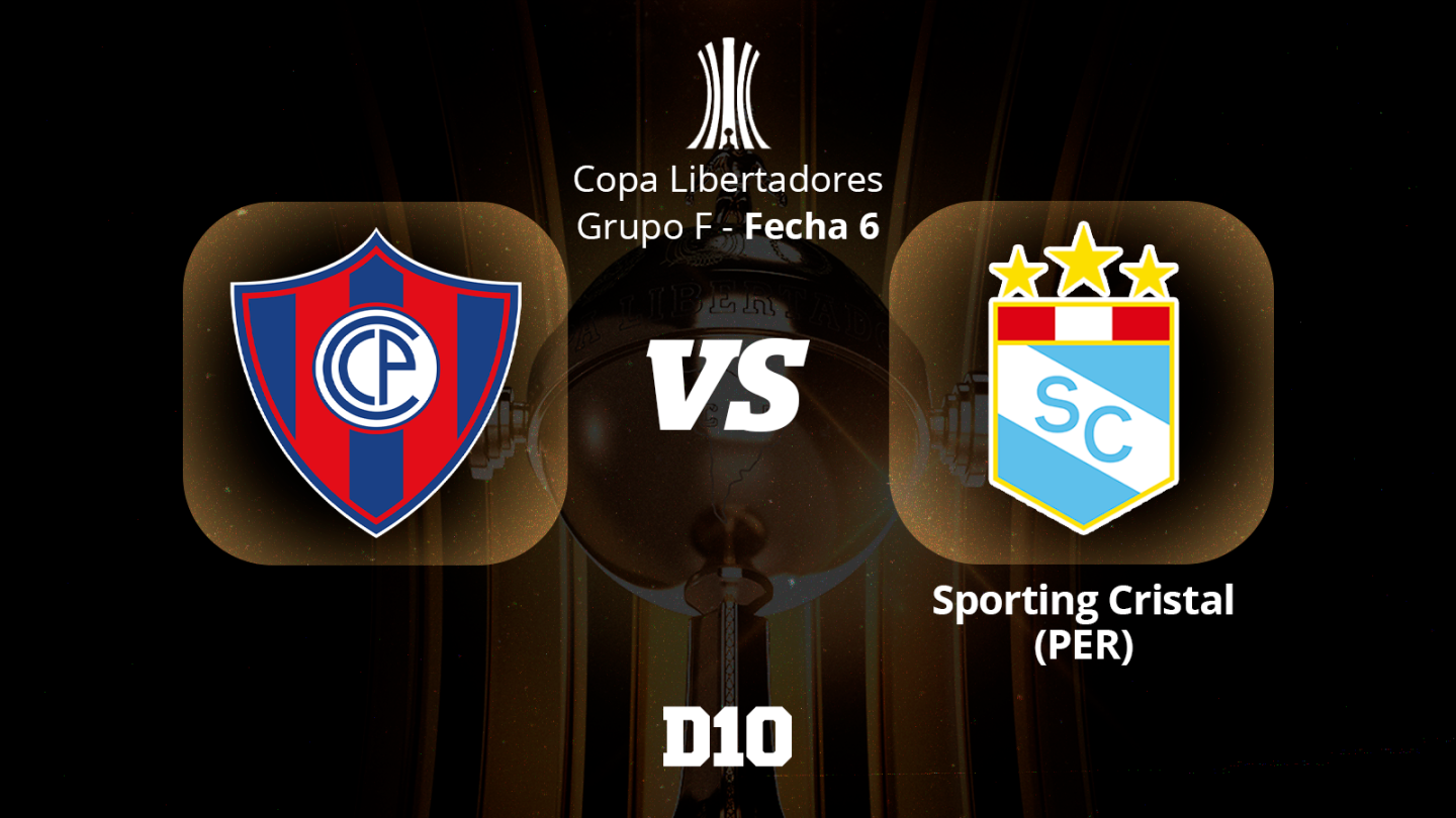 Cerro Porteño vs. Sporting Cristal: cierre de fase de grupos