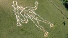 Restauración del Gigante de Cerne Abbas: Una figura histórica enfrenta nuevos desafíos