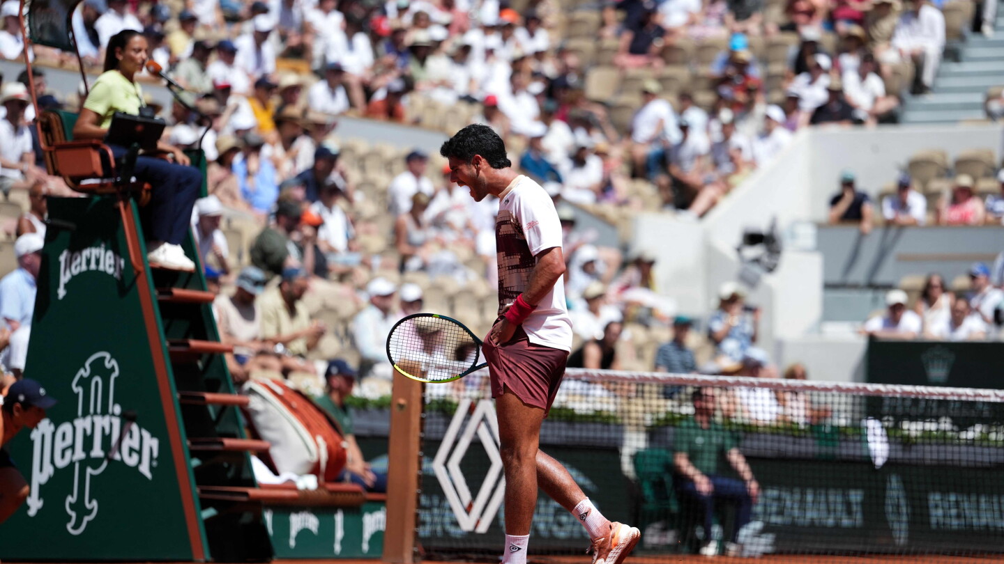 Dani Vallejo es multado por Roland Garros