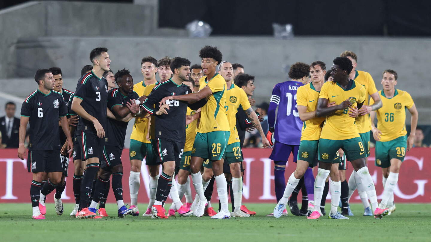 México vence a Australia en partido amistoso
