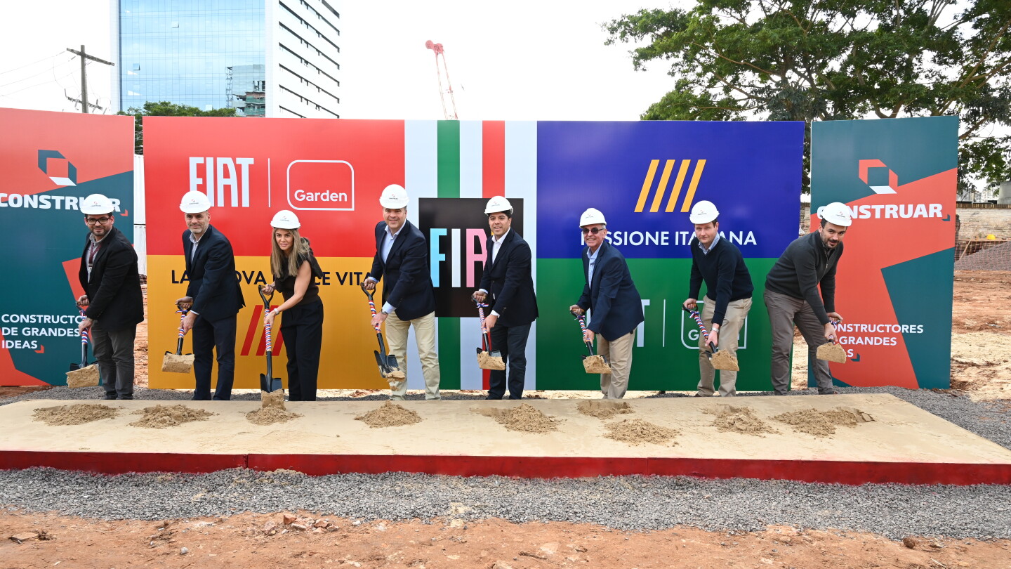 FIAT inicia construcción de su nuevo edificio corporativo en Asunción