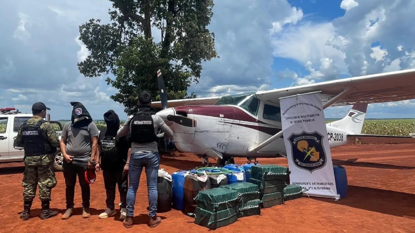 Llevaban cocaína en avioneta al Brasil, pararon en Paraguay y terminaron condenados a prisión