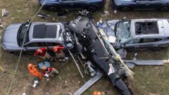 El youtuber argentino Gaspi, de 23 años, está entre los pasajeros de los helicópteros que chocaron en Río de Janeiro