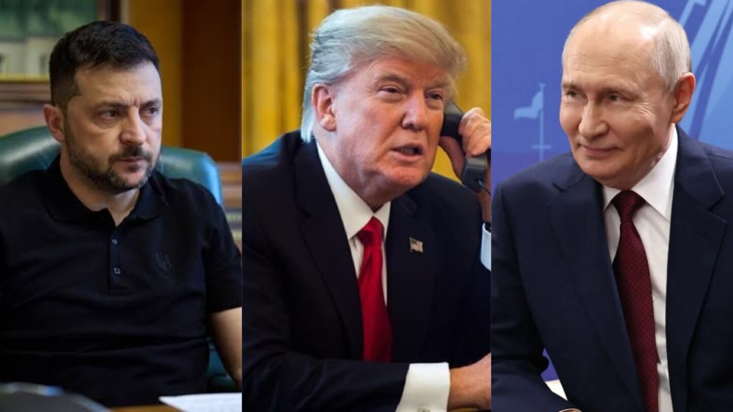 Putin y Zelenski, dos llamadas por el cumpleaños 80 de Trump en el que hablaron de la guerra