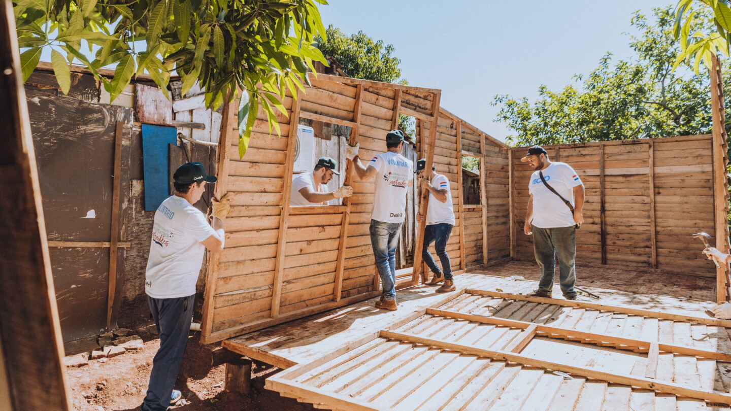 TECHO Paraguay lanza rifa solidaria para construir 500 viviendas de emergencia