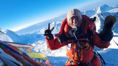 Os efeitos do corpo humano na zona da morte do Everest acima de 8.000 metros