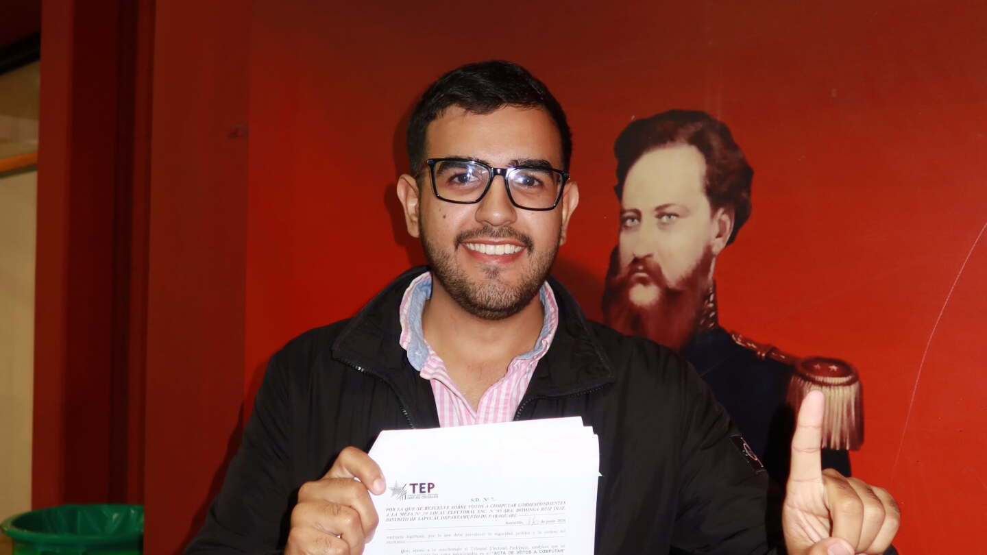 TEP ratifica resultado del TREP y confirma triunfo de Lilo Monges en Sapucai